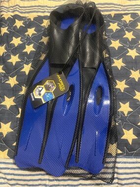 Hydro Pro Blue/Black Men’s Swim Fins